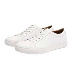 Revolve New Republic Kurt White Leather Sneaker